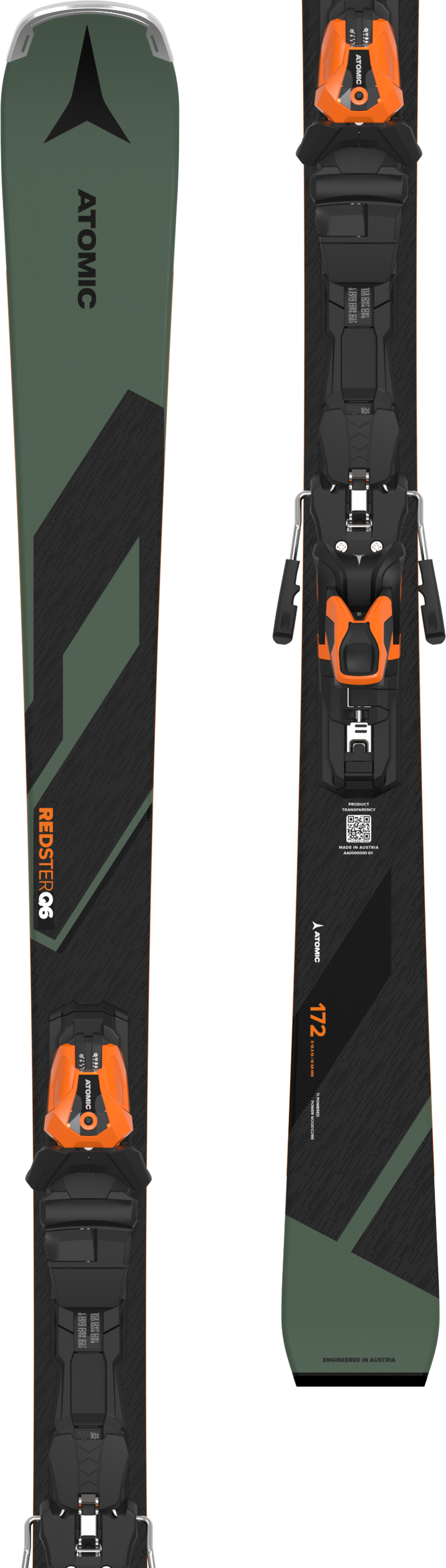 2026 Atomic Redster Q6 skis + MI 12 GW bindings-2