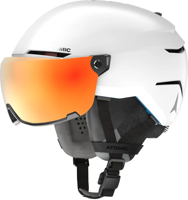 2026 Atomic Savor AMID Visor ski helmet white/red