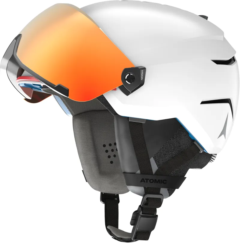 2026 Atomic Savor AMID Visor ski helmet white/red-1