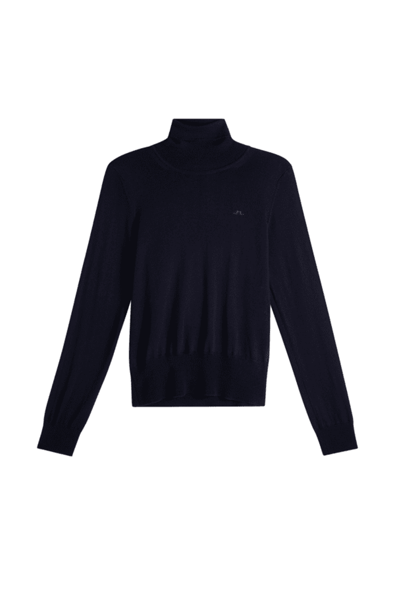 2027 J.Lindeberg Miracle Womens Knitted Sweater Navy