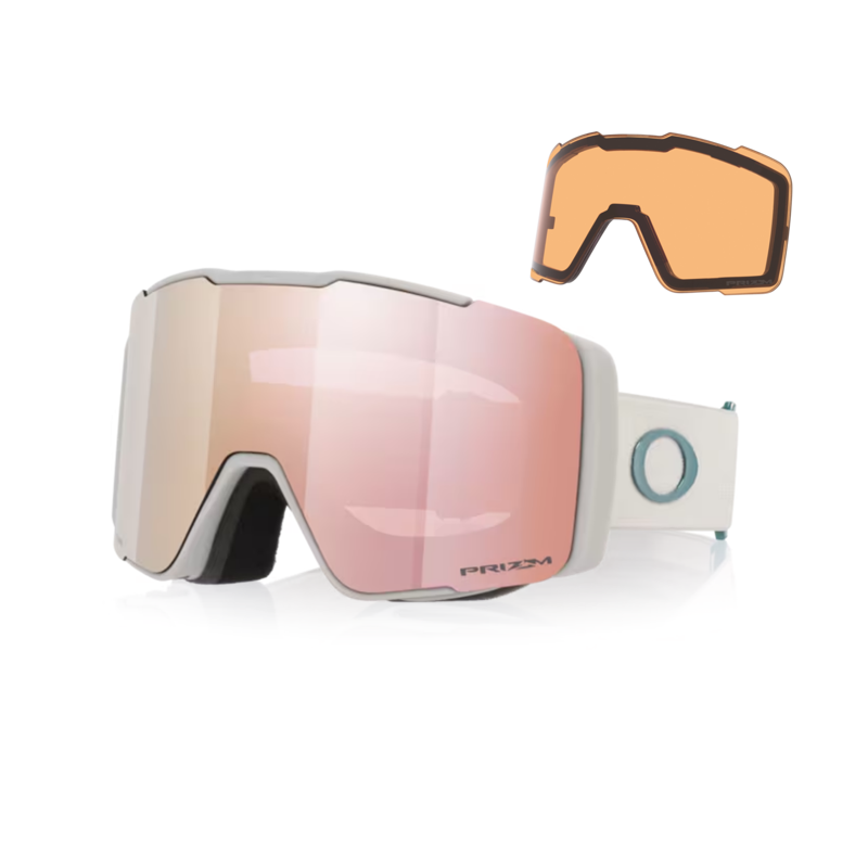 2027 Oakley Line Miner Pro M Grey/Prizm Rose Gold and Persimon