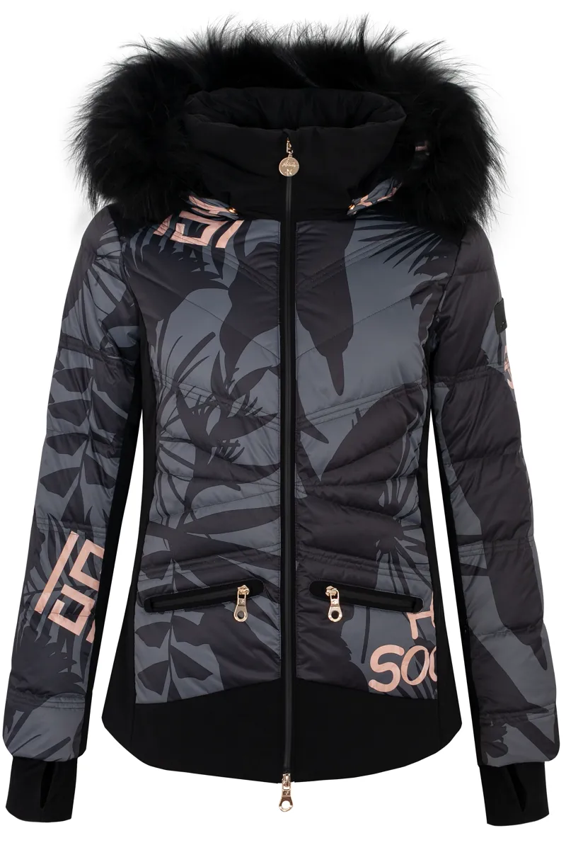 2023 High Society Harper Womens ski jacket black