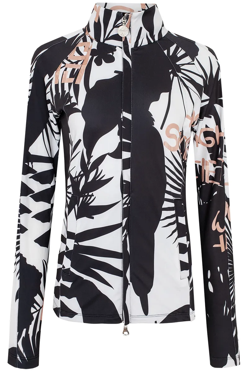 2023 High Society Leonie Womens ski midlayer white