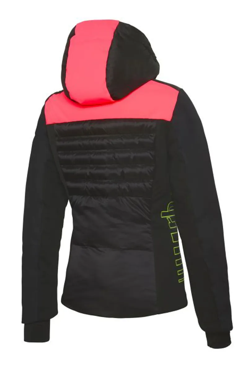 2021 RH+ Ice Womens Ski Jacket Black/Fluorescent-1