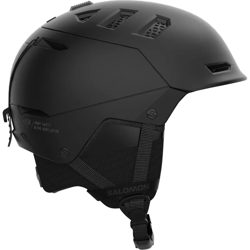 2026 Salomon Husk Pro MIPS ski helmet black