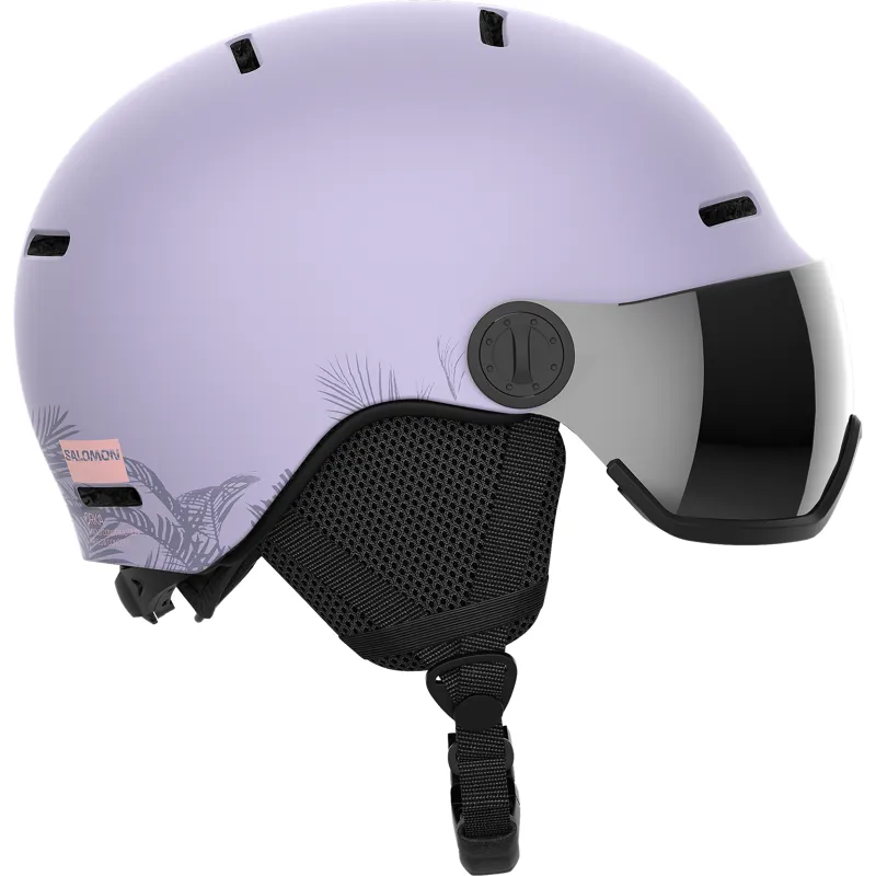 2026 Salomon Orka Visor Jr ski helmet haze