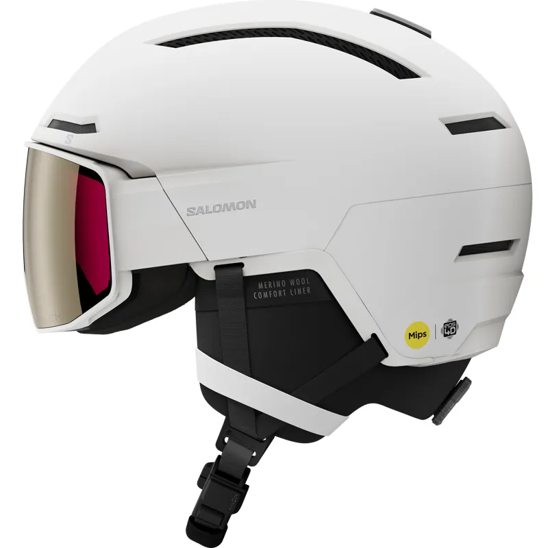 2026 Salomon Driver Prime plus MIPS ski helmet white-3