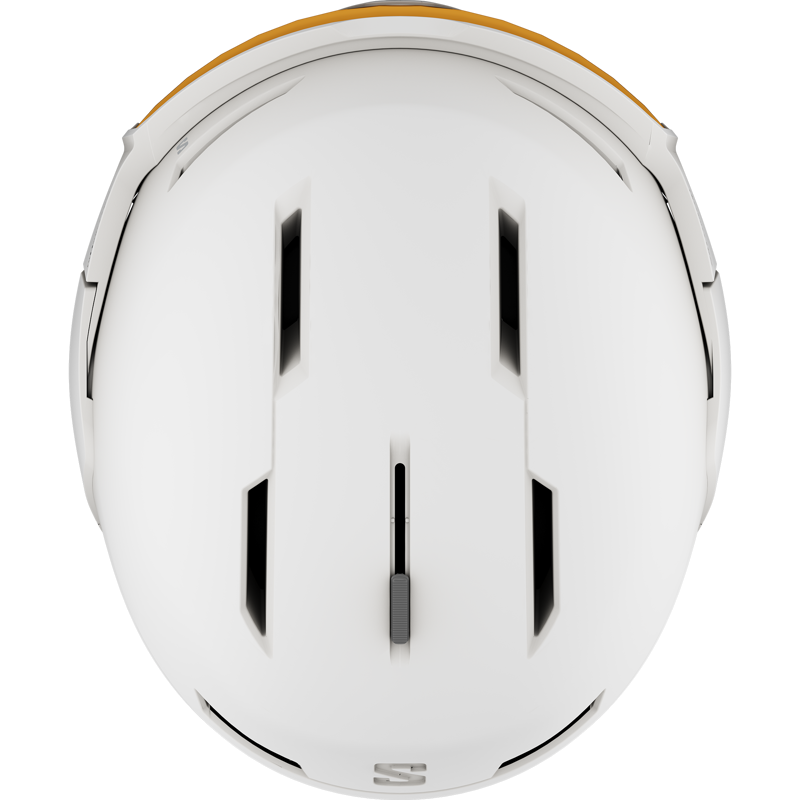 2026 Salomon Osmo Sigma visor ski helmet white-2