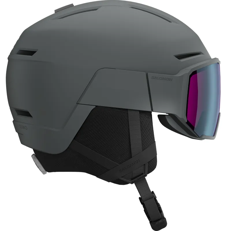 2025 Salomon Osmo Sigma visor ski helmet ebony