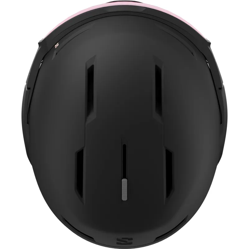 2025 Salomon Osmo Sigma visor ski helmet black/rose-2