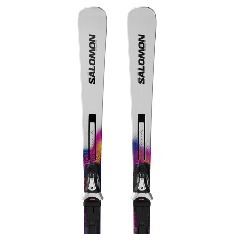 2026 Salomon Addikt Pro 66 Skis + MI12 GW Bindings-2