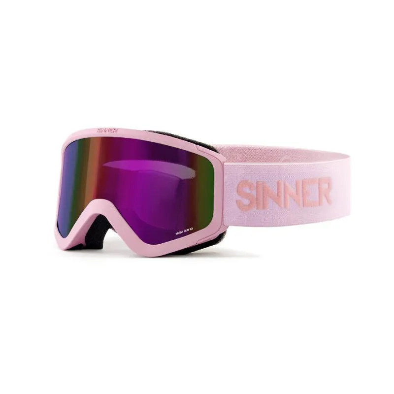 2027 Sinner Snow Cub Jr Ski Goggles Pink