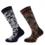 2027 Sinner Ski Socks Jr 2 Pack Camo Black