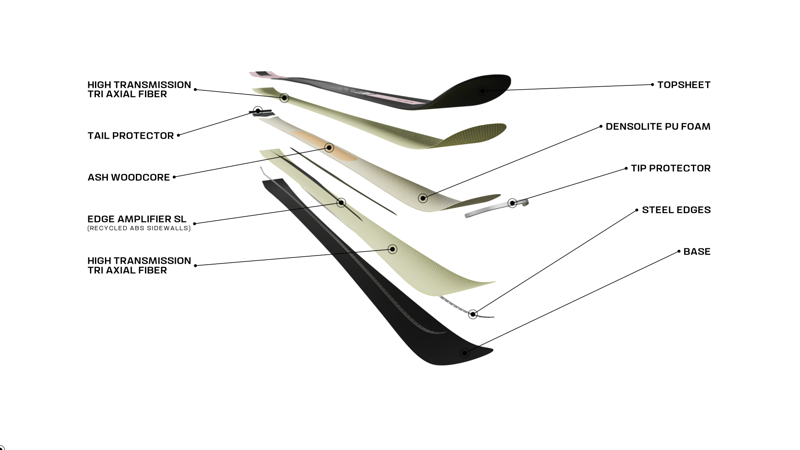 2026 Salomon S/Max No8 women's skis + M10 GW bindings-6