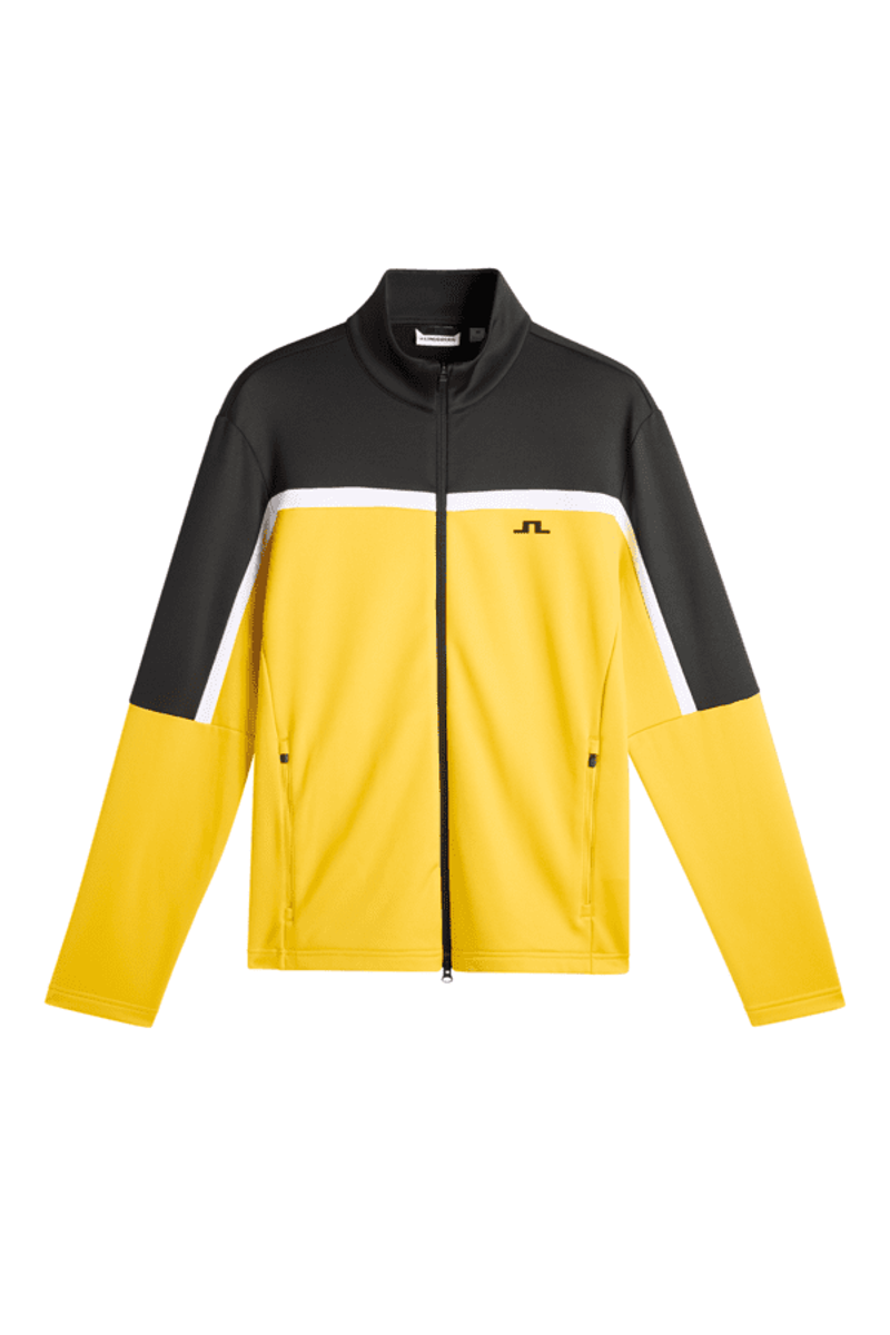 2027 J.Lindeberg Sharpe Full Zip Midlayer Bumblebee