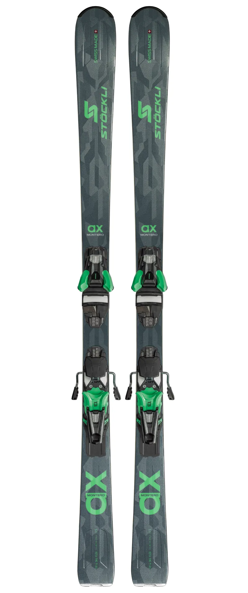 2026 Stockli Montero AX skis + Strive 13D bindings