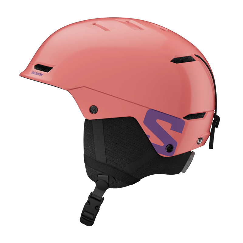 2027 Salomon Husk Jr Ski Helmet Coral