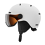 2027 Salomon Orka Visor Jr Ski Helmet White