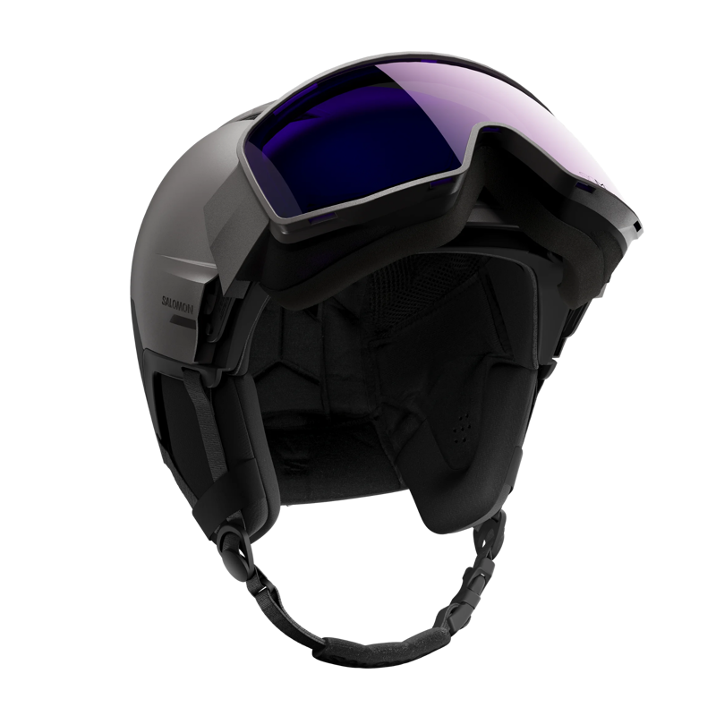 2027 Salomon Driver Pro Ski Helmet Photo MIPS Beluga-1