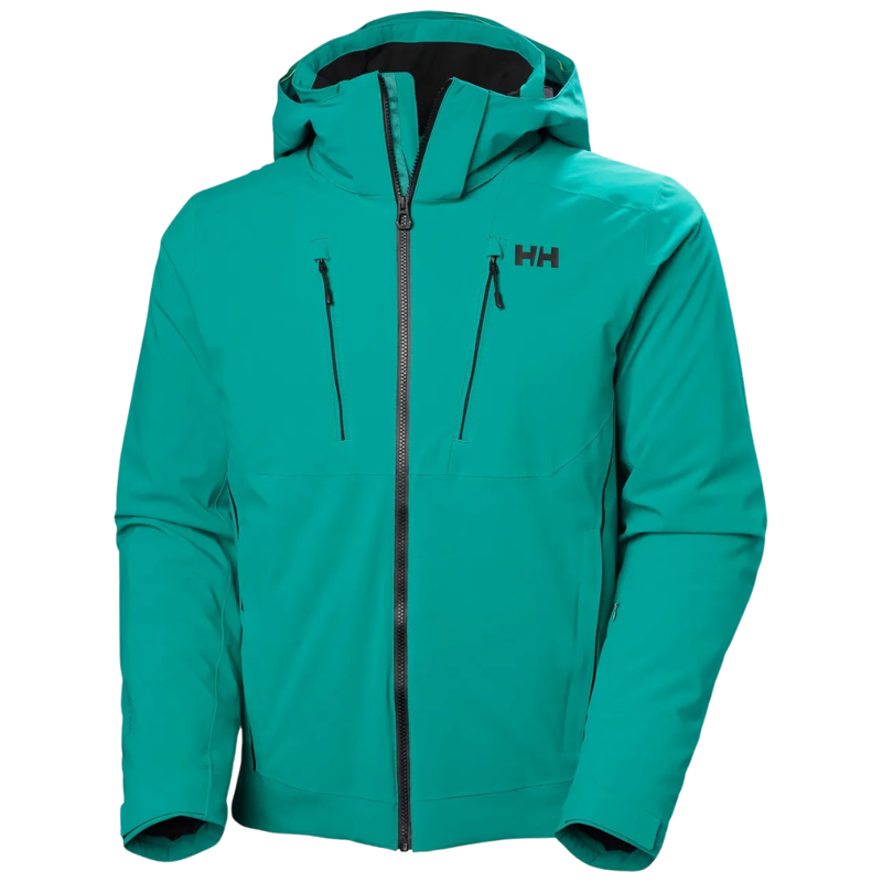 2026 Helly Hansen Alpha 4.0 ski jacket signal green