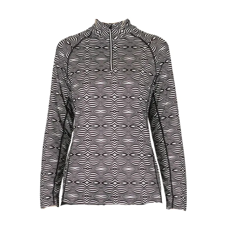 2025 AST Grace women's midlayer top optical print