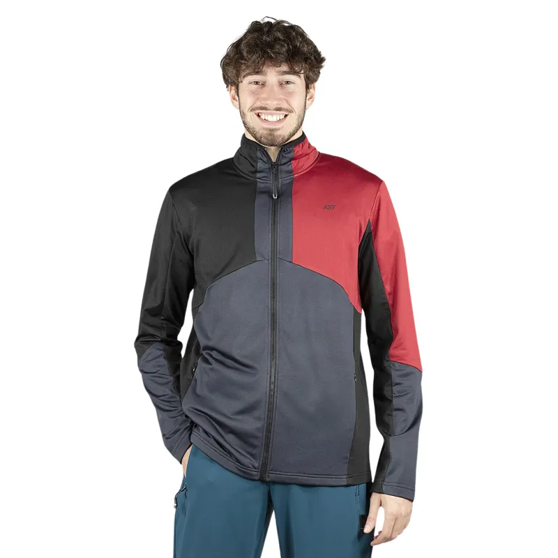 2025 AST Nico men's midlayer black/red