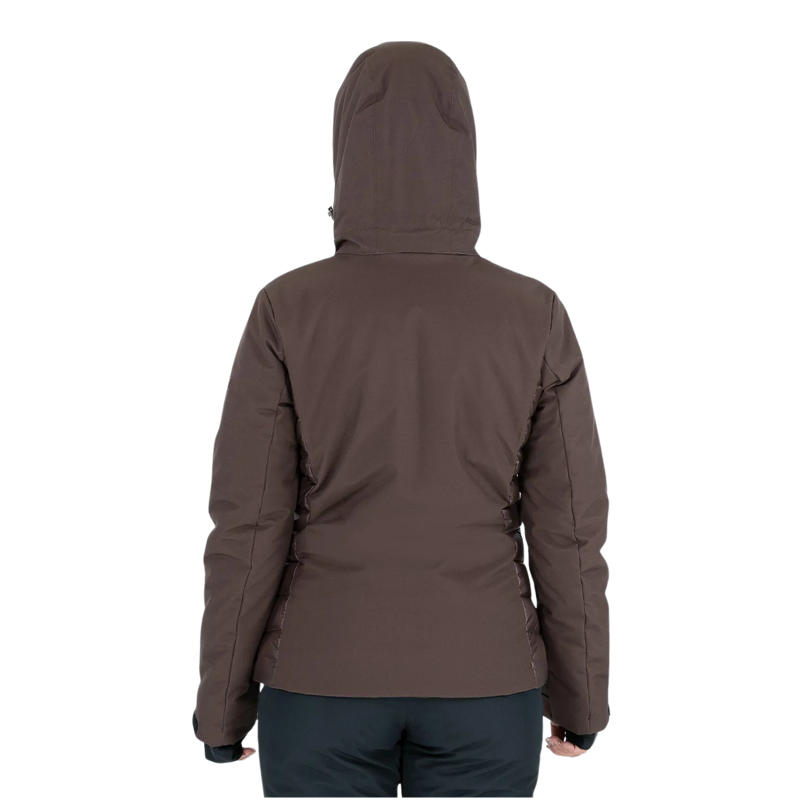 2027 AST Esme Womens Ski Jacket Chocolate-1