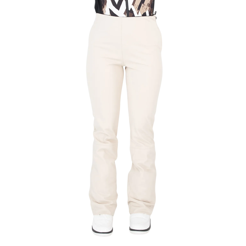 2027 AST Millie Womens Softshell Ski Pants Beige