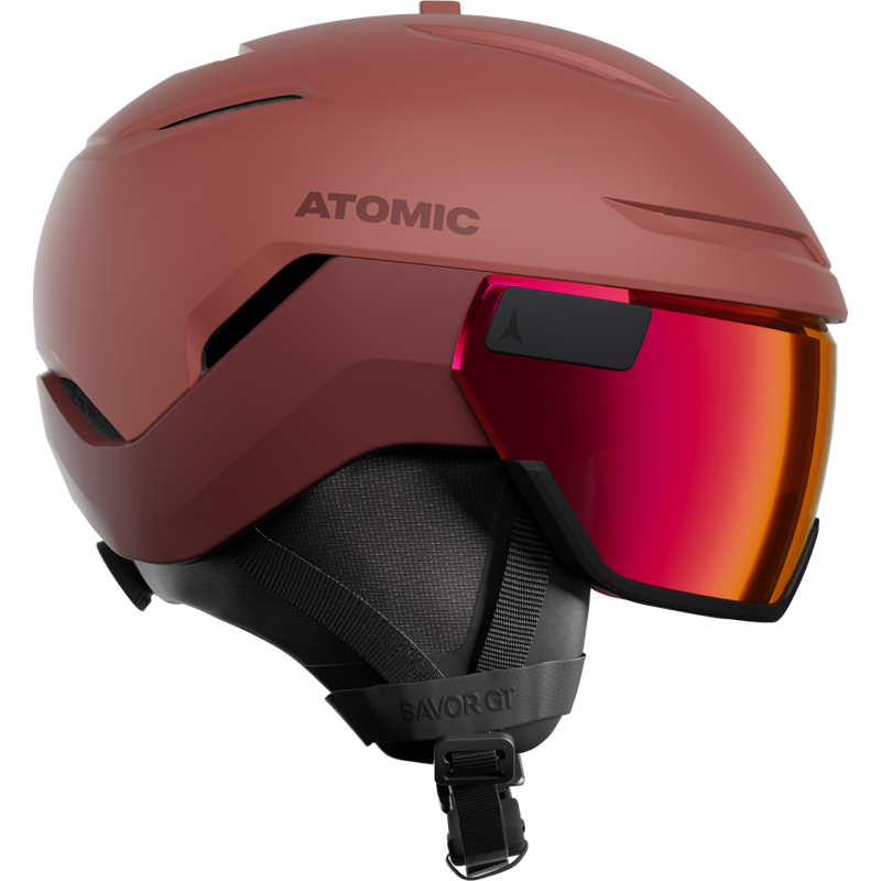 2027 Atomic Savor GT Visor HD Ski Helmet Redwood
