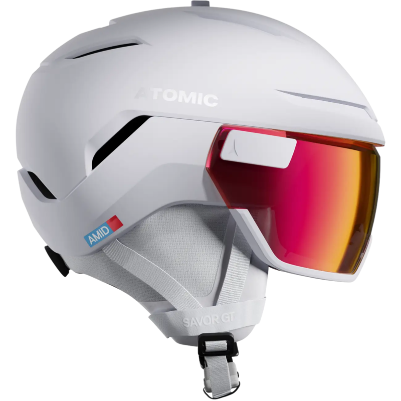 2027 Atomic Savor GT AMID Visor Photo Ski Helmet White