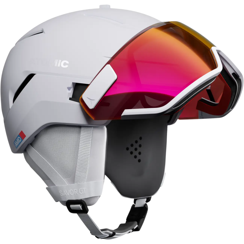 2027 Atomic Savor GT AMID Visor Photo Ski Helmet White-1