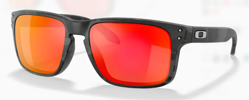 2023 Oakley Holbrook Black Camo/Prizm Ruby Sunglasses