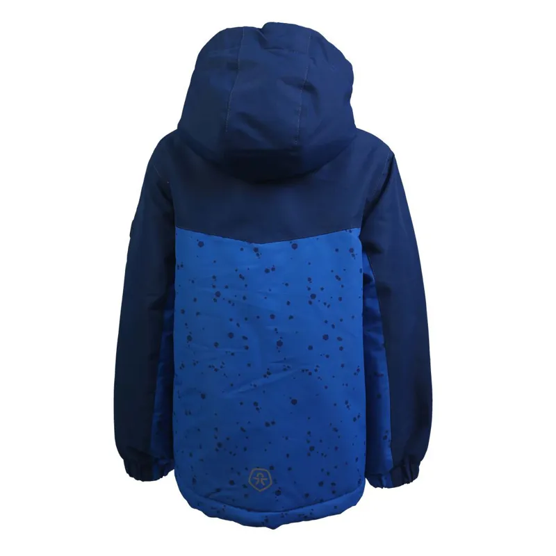 Color Kids Kenjo Junior Boys Ski Jacket Estate Blue-1