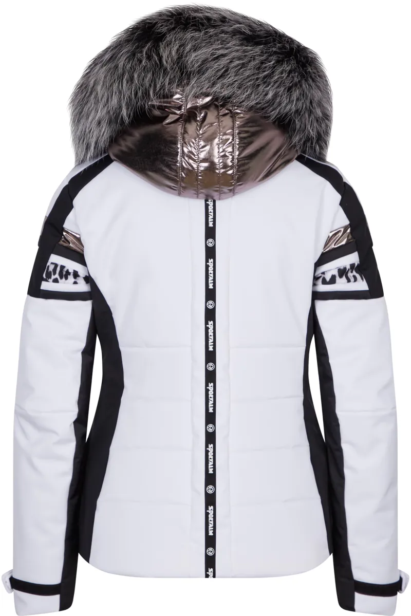 Sportalm Melina Ladies Ski Jacket 2020 White-1