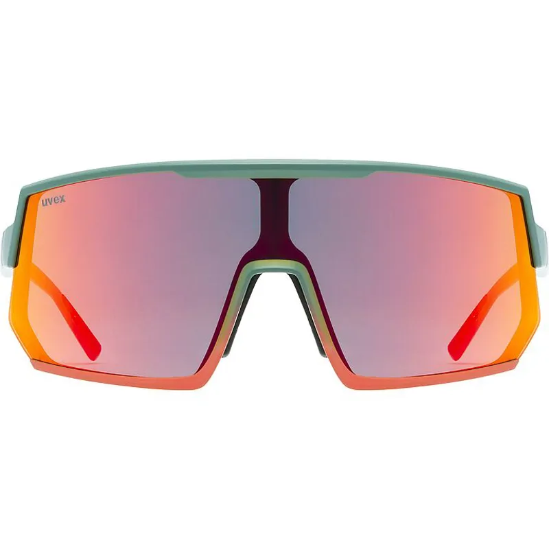 2026 Uvex 235 sunglasses moss/red lens-1