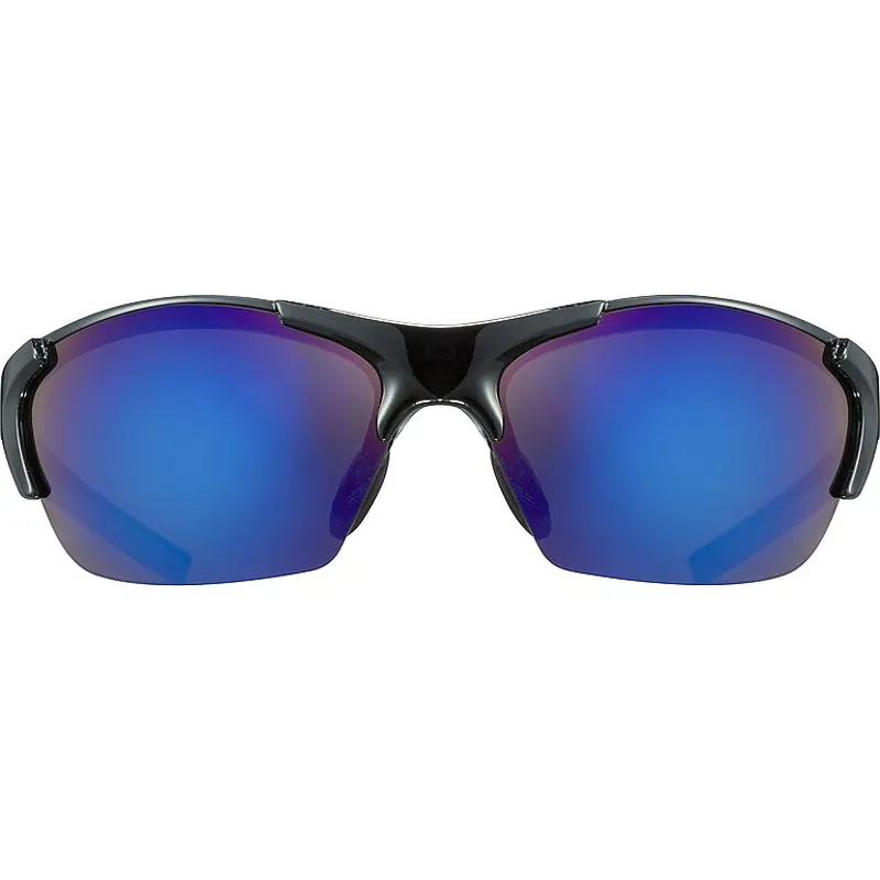 2026 Uvex Blaze III sunglasses black/blue lens-1