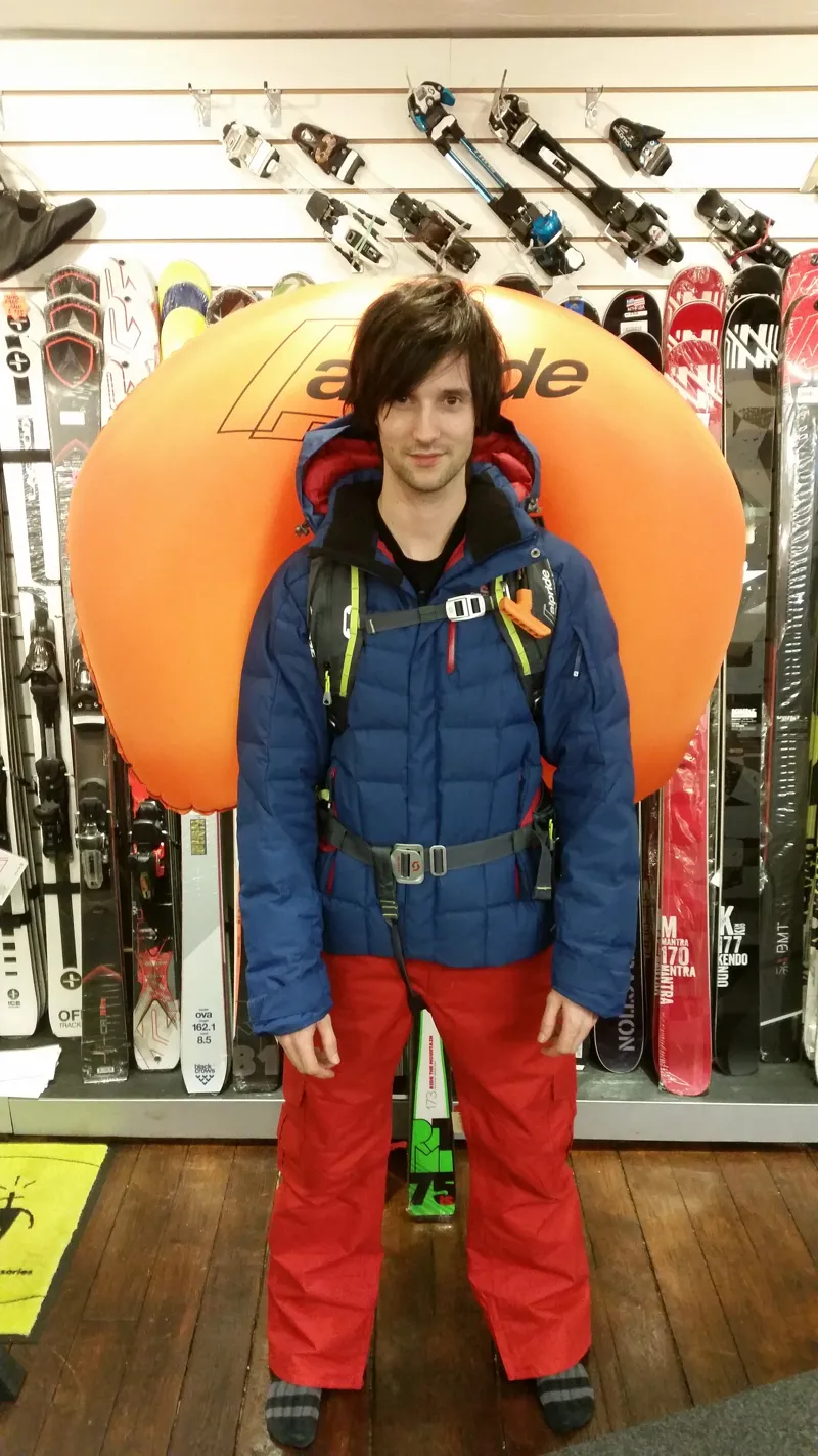 Scott AirFree Alpride 30 Avalanche Airbag System Red/Grey-1