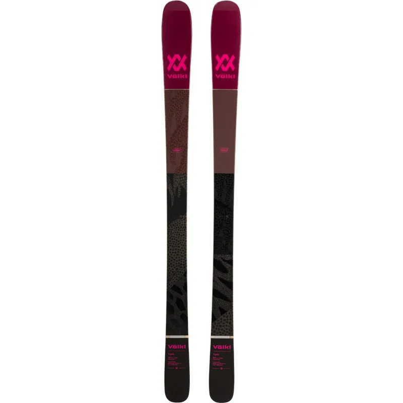 Volkl Yumi Ladies All-Mountain Skis 2020 Maroon/Black-Ski only