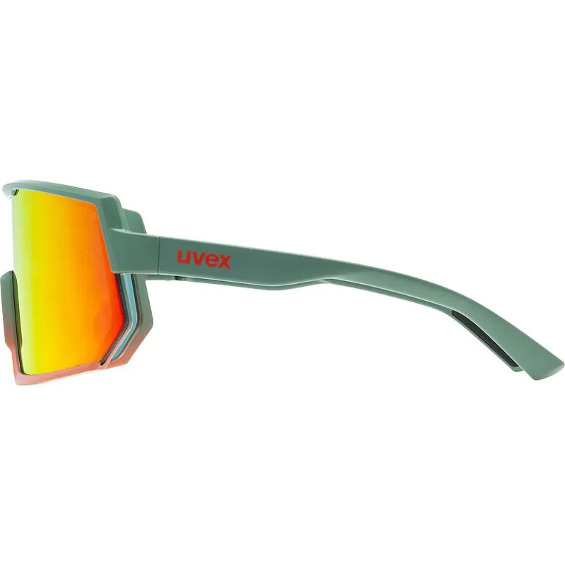 2026 Uvex 235 sunglasses moss/red lens-2