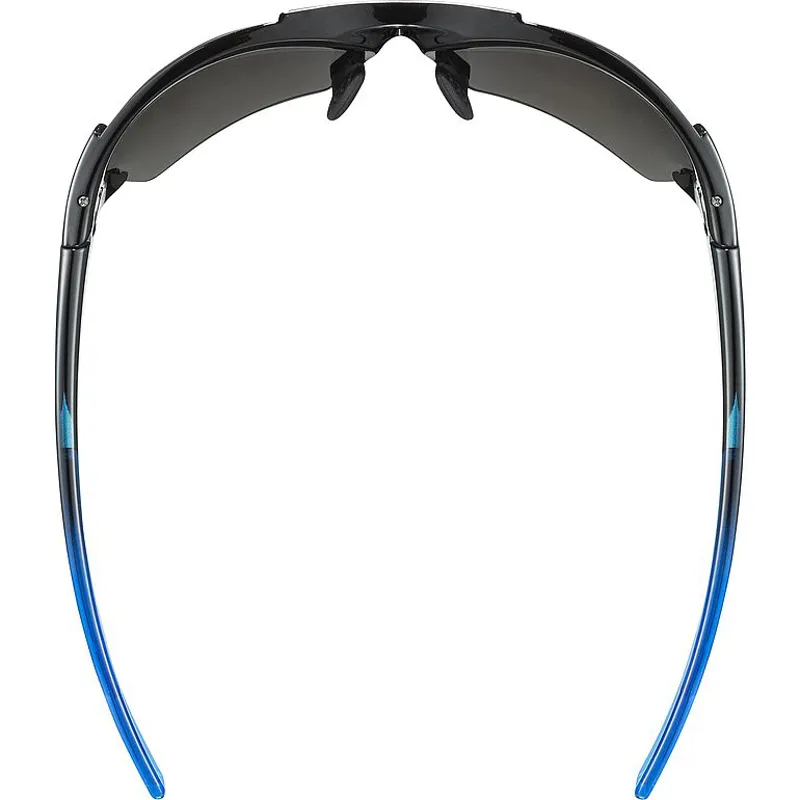 2026 Uvex Blaze III sunglasses black/blue lens-3
