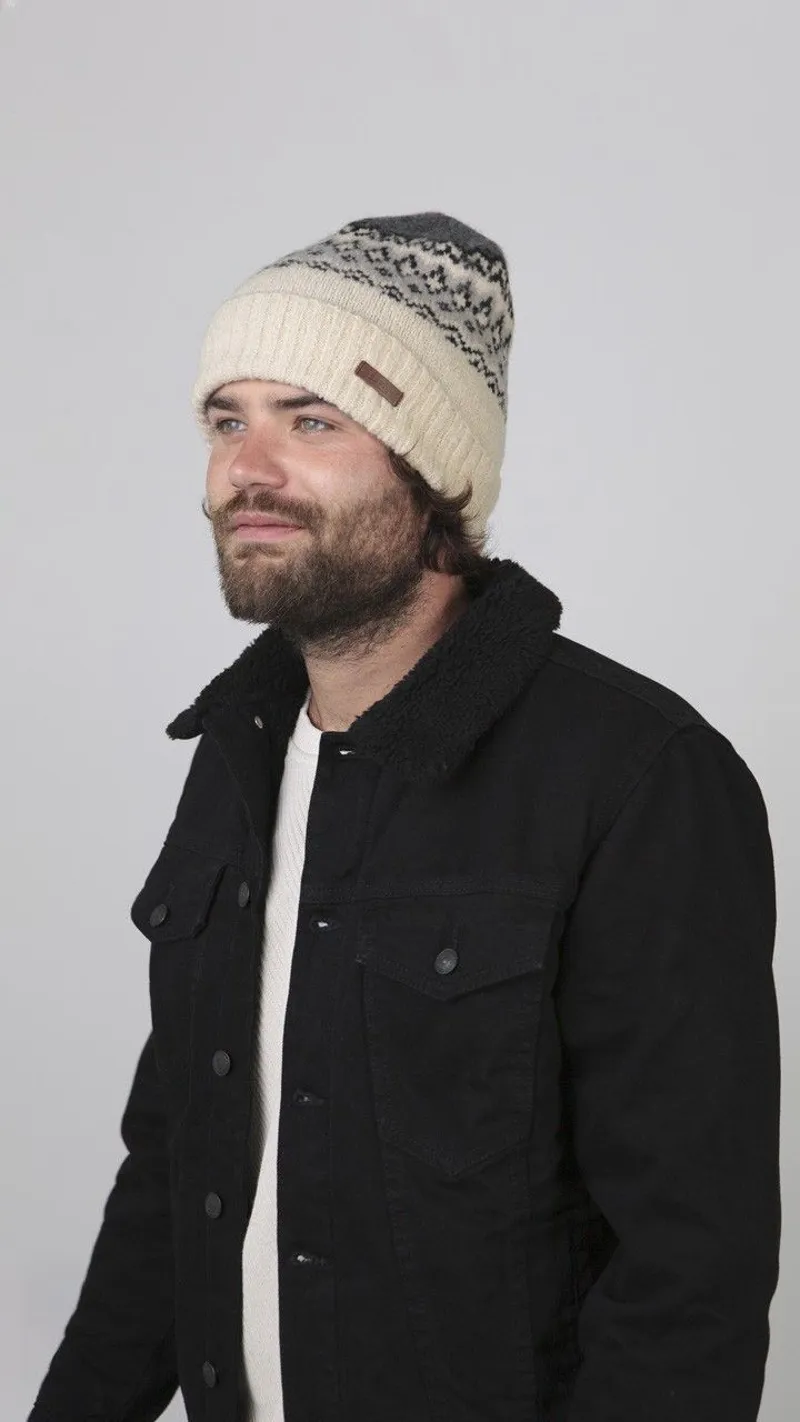 2021 Barts Gregoris Mens Beanie Cream-1