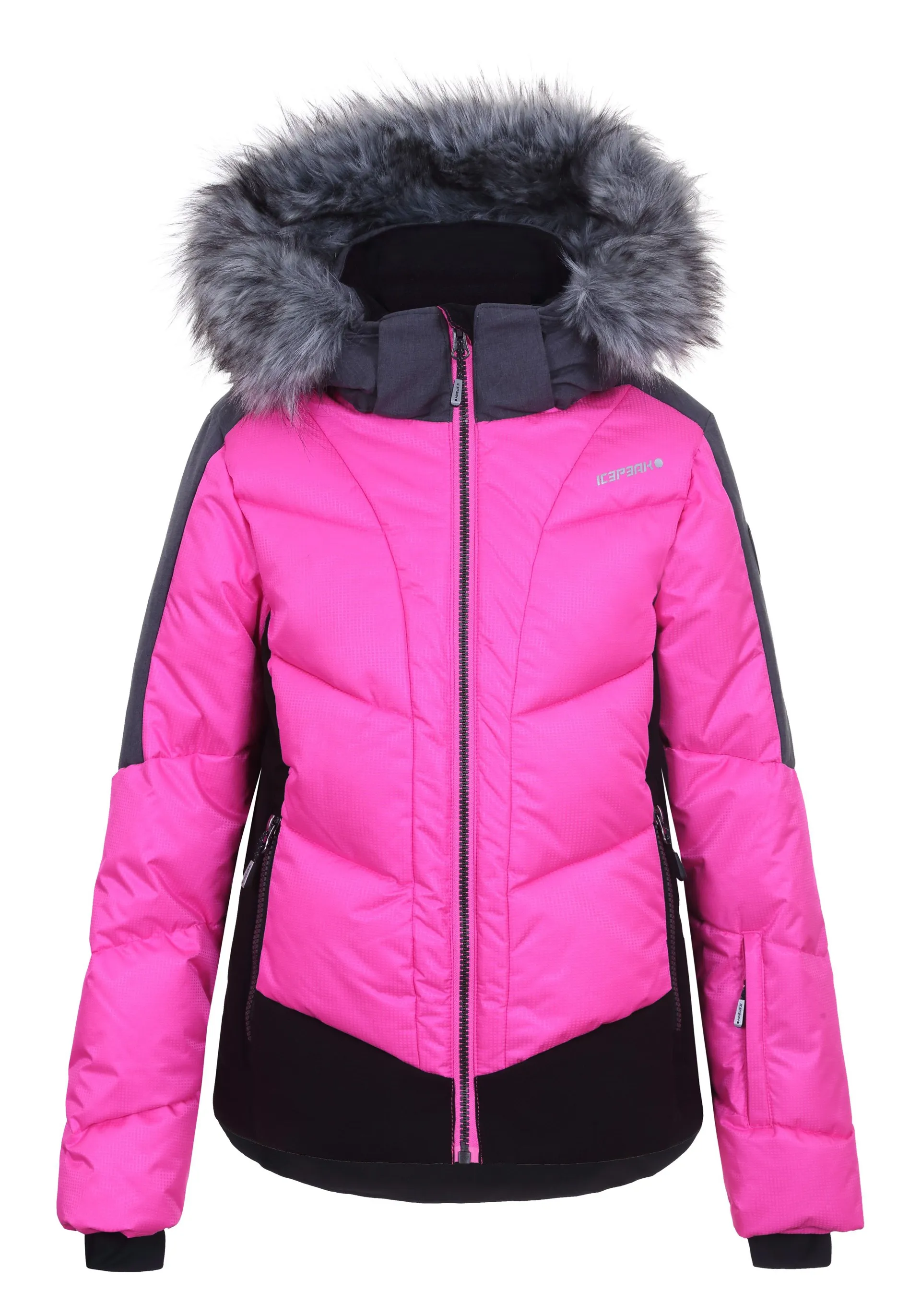 Icepeak Leal Junior Kids Ski Jacket 2020 Hot Pink
