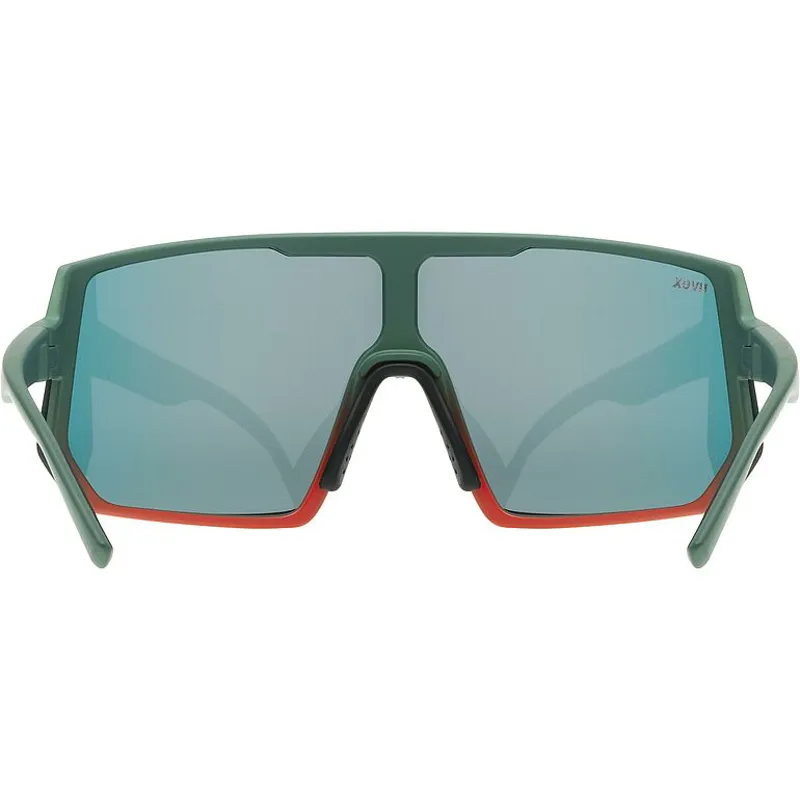 2026 Uvex 235 sunglasses moss/red lens-4
