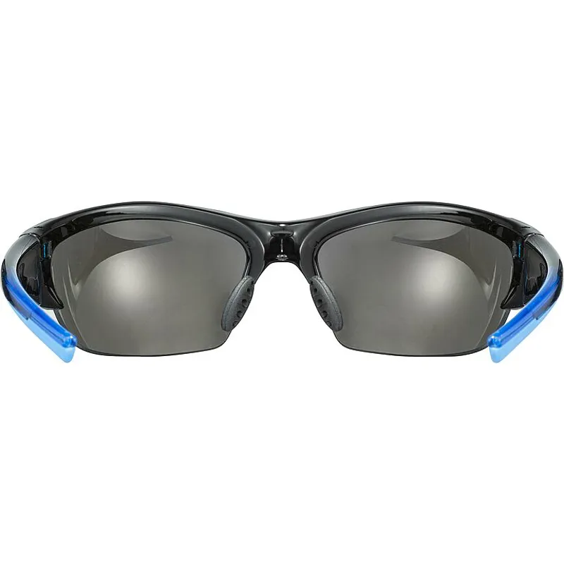 2026 Uvex Blaze III sunglasses black/blue lens-4