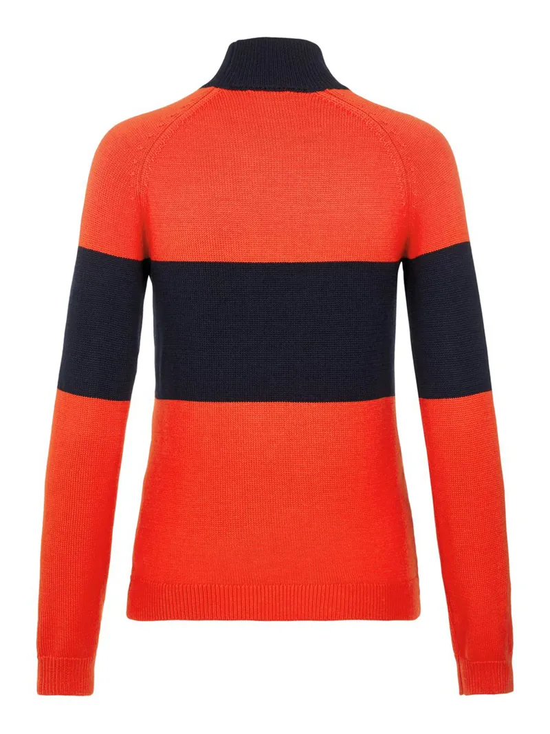 2021 J.Lindeberg Alva Knitted Ladies Sweater Red-1