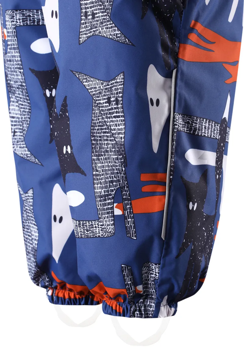 Reima Fox Baby Toddler One Piece Snow Suit Denim Blue-4