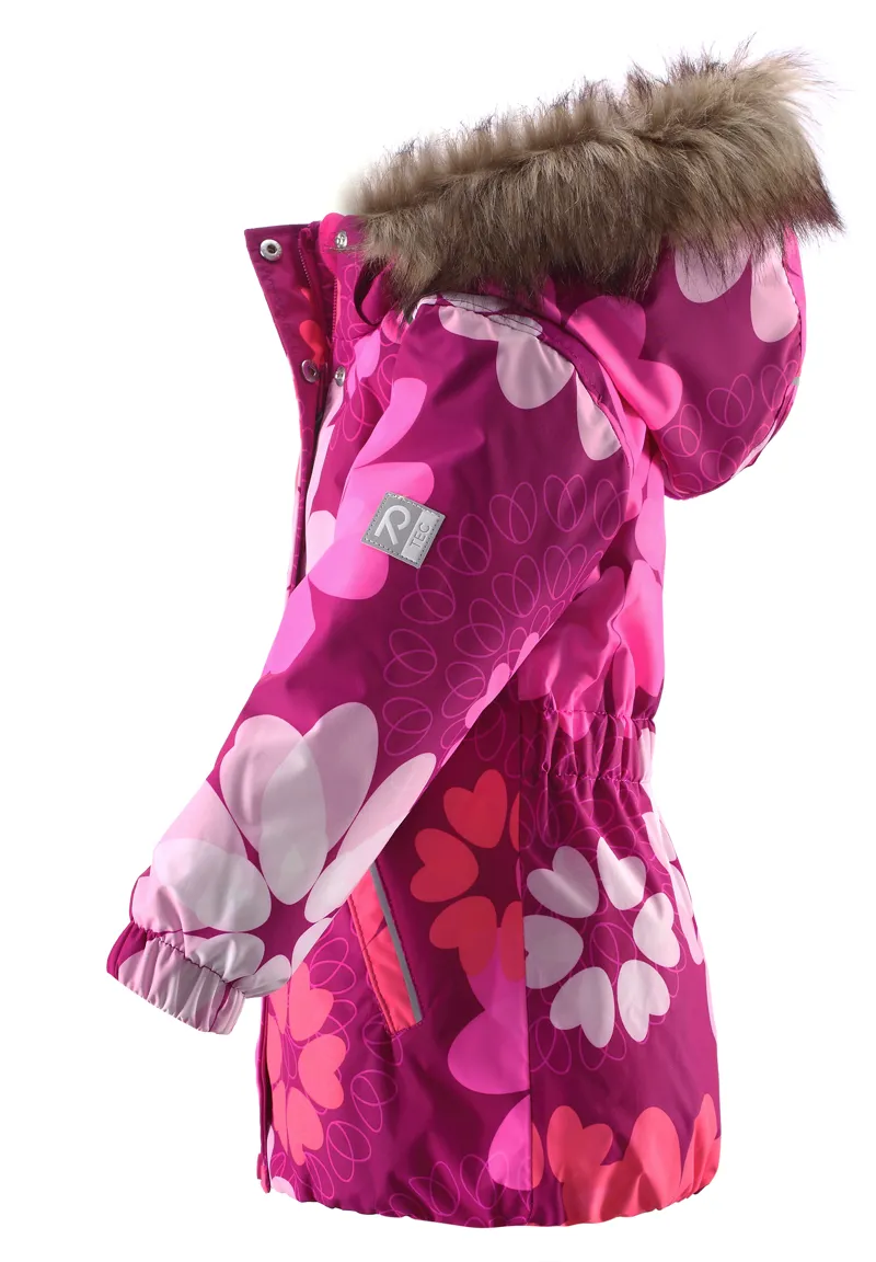 Reima Scenic Girls Snow Ski Jacket Berry Pink-1