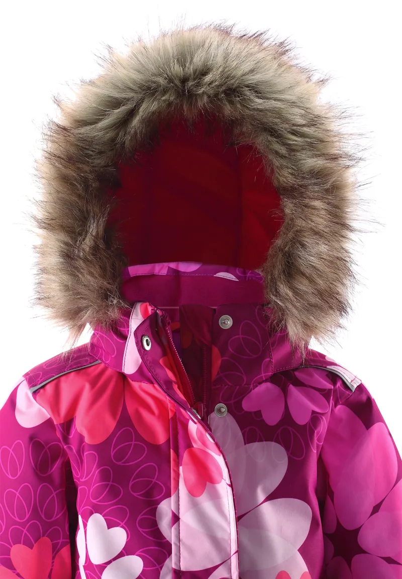 Reima Scenic Girls Snow Ski Jacket Berry Pink-3