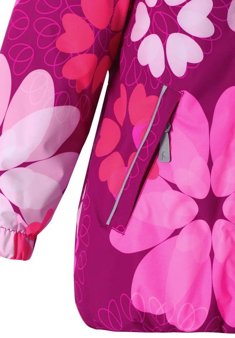 Reima Scenic Girls Snow Ski Jacket Berry Pink-4