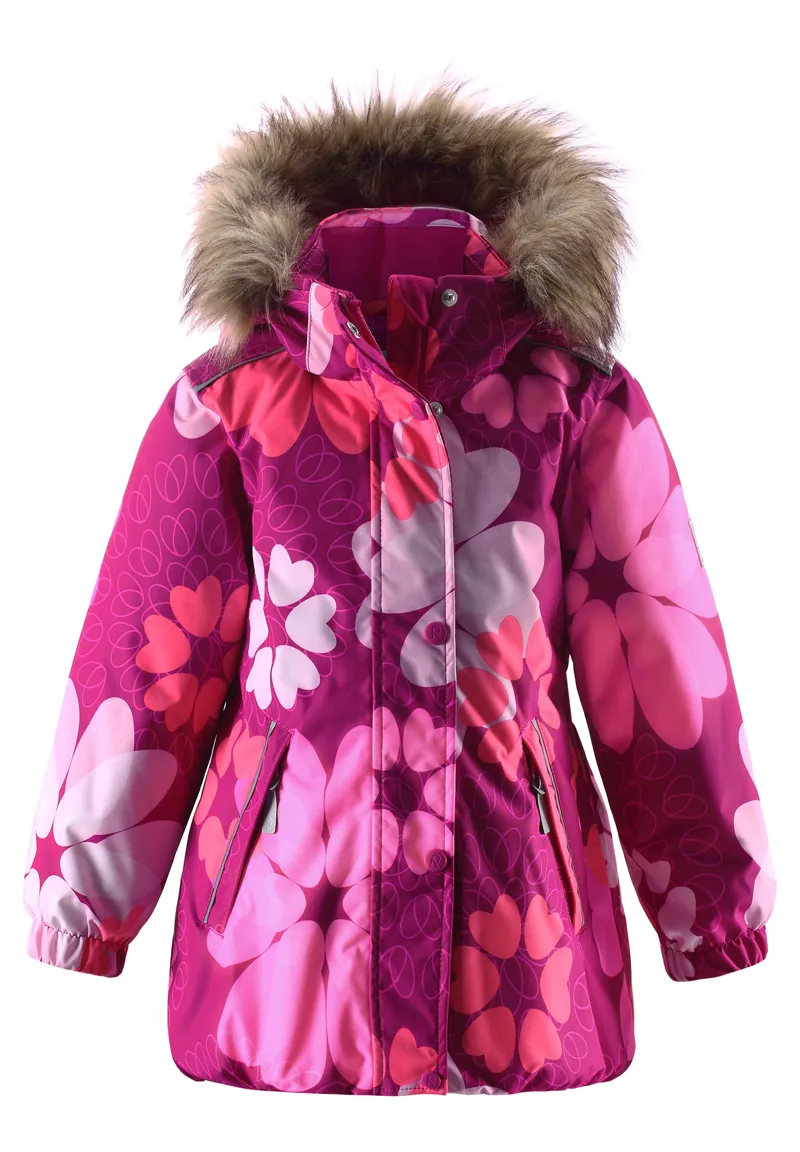Reima Scenic Girls Snow Ski Jacket Berry Pink